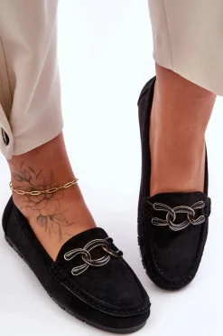 Loafersy Damskie|Mokasyny Damskie Zamszowe><noscript><img width=