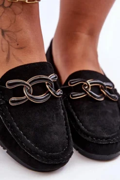 Loafersy Damskie|Mokasyny Damskie Zamszowe><noscript><img width=