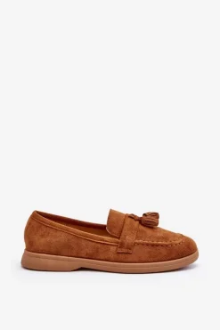 Loafersy Damskie|Mokasyny Damskie Zamszowe><noscript><img width=