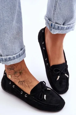 Loafersy Damskie|Mokasyny Damskie Zamszowe><noscript><img width=