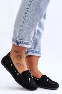 Loafersy Damskie|Mokasyny Damskie Zamszowe><noscript><img width=