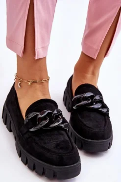 Mokasyny Na Platformie|Mokasyny Damskie Zamszowe><noscript><img width=