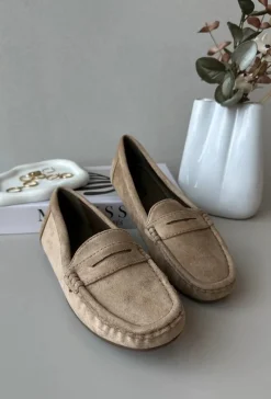 Clearance Damskie Zamszowe Mokasyny Brązowe Lenvie Damskie Loafersy Damskie|Mokasyny Damskie Zamszowe
