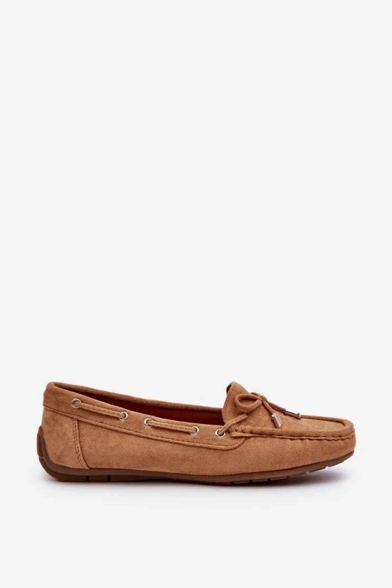 Sale Damskie Zamszowe Mokasyny Camel Si Passione Damskie Loafersy Damskie|Mokasyny Damskie Zamszowe