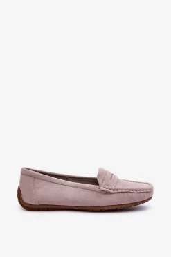 Loafersy Damskie|Mokasyny Damskie Zamszowe></noscript>Boto Damskie Zamszowe Mokasyny Fioletowe Lenvie Fioletowy