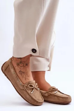 Best Damskie Zamszowe Mokasyny Brązowe Si Passione Damskie Loafersy Damskie|Mokasyny Damskie Zamszowe