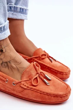 Mokasyny Damskie Zamszowe><noscript><img width=