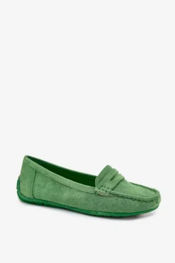Loafersy Damskie|Mokasyny Damskie Zamszowe><noscript><img width=