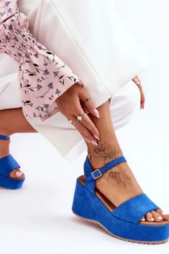 Sandały Na Koturnie><noscript><img width=