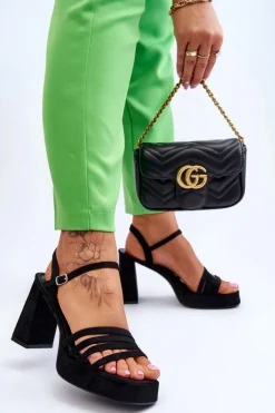 Sandały Na Obcasie><noscript><img width=