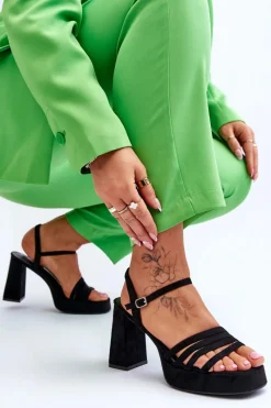 Sandały Na Obcasie><noscript><img width=