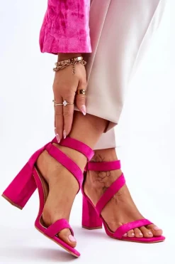 Sandały Na Obcasie><noscript><img width=