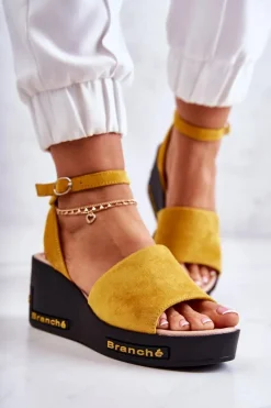 Sandały Na Koturnie><noscript><img width=