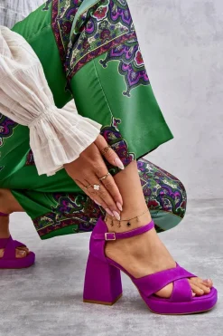 Sandały Na Obcasie><noscript><img width=