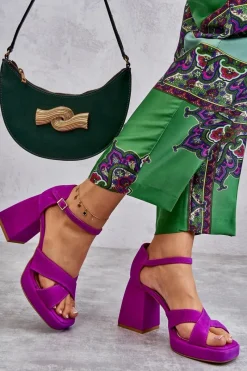 Sandały Na Obcasie><noscript><img width=