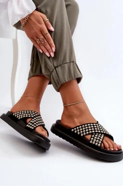 Klapki Na Platformie|Klapki Damskie Klasyczne><noscript><img width=