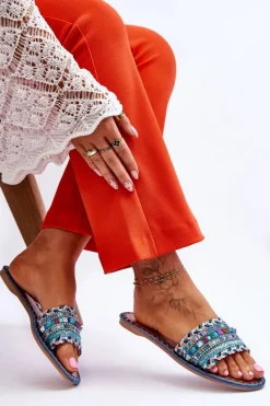 Klapki Damskie Klasyczne><noscript><img width=