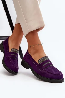 Loafersy Damskie|Mokasyny Płaskie><noscript><img width=