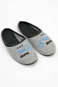 Discount Boto Dreex Filcowe Męskie Papcie Wiktor