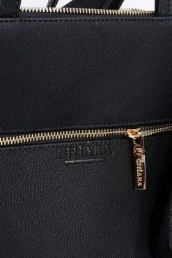 Hot Duża Czarna Torba Damska + Saszetka + Lustereczko POLSKA Torebki Nobo|Torebki Kuferki