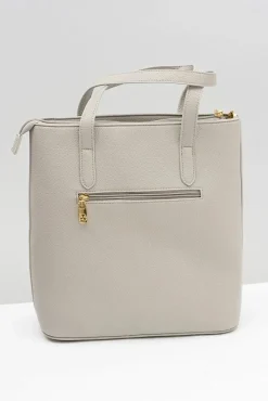 Torebki Nobo>Nobo Duża Damska Szara Torebka A4