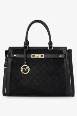 Torebki Nobo|Torebki Klasyczne>Nobo Duża Klasyczna Torebka R1710-C020 Czarna