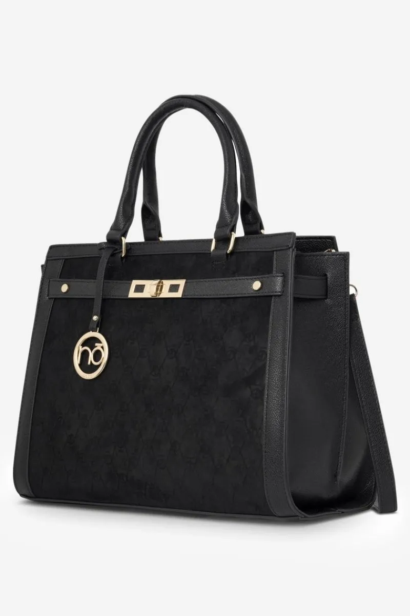 Torebki Nobo|Torebki Klasyczne>Nobo Duża Klasyczna Torebka R1710-C020 Czarna