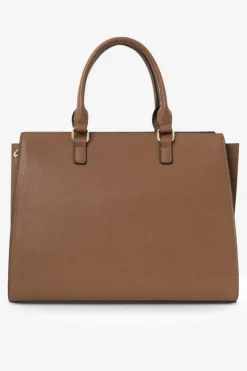 New Nobo Duża Klasyczna Torebka R1710-C017 Karmelowo-Brązowa