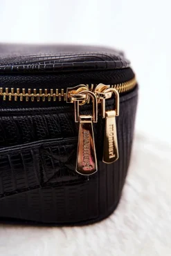 Clearance Monnari Duża Kosmetyczka CSM0040-M20 Czarna