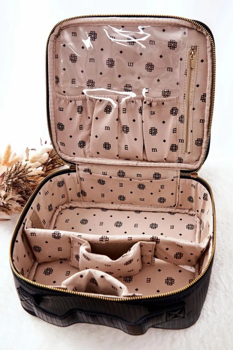 Clearance Monnari Duża Kosmetyczka CSM0040-M20 Czarna