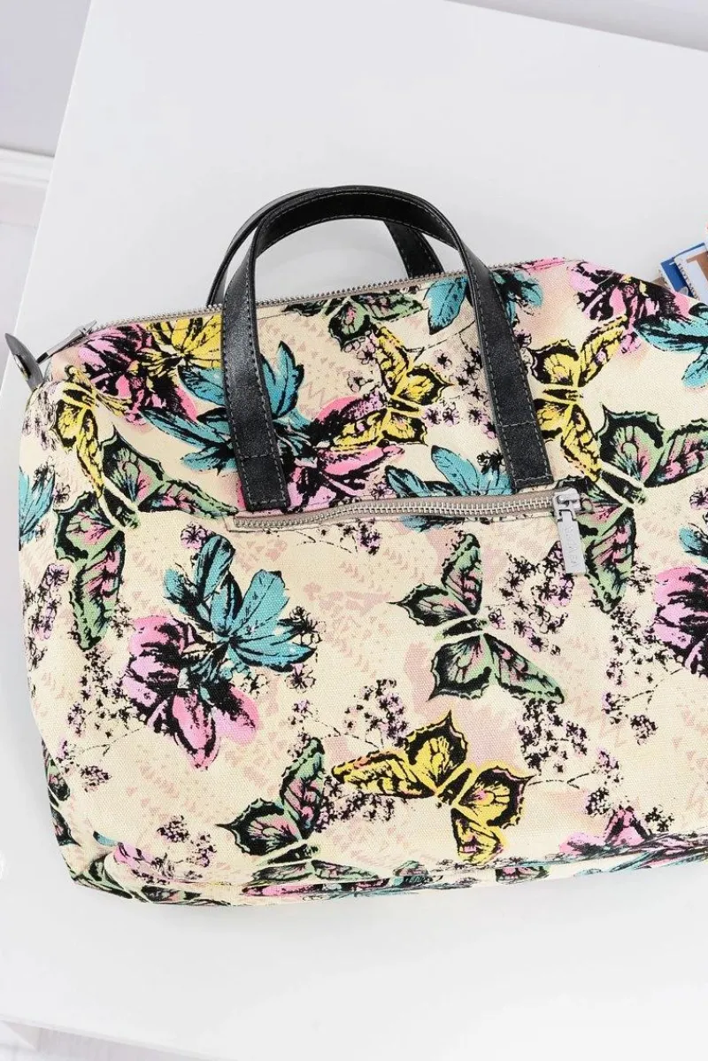 Clearance Boto Duża Srebrna Torebka Damska Shopper + Mniejsza Torebka