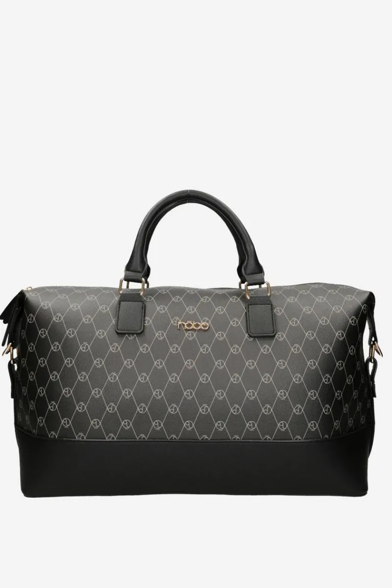 Online Nobo Duża Torba Podróżna P1250-CM20 Czarna