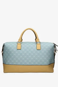 Outlet Duża Torba Podróżna P1250-CM02 Żółto-Niebieska Torby Podróżne|Torby Sportowe