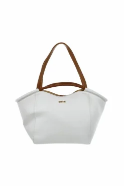 Discount Big Star Shoes Duża Torebka Eko Skórzana Big Star NN574069 Biała