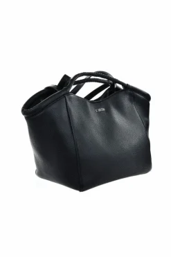 Duża Torebka Eko Skórzana Big Star NN574068 Czarna Torby Sportowe|Torebki Klasyczne