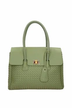 Outlet Nobo Duża Torebka Na Ramię M0870-C008 Zielona