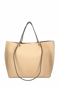 Clearance Nobo Duża Torebka Shopperka M0100-C015 Beżowa