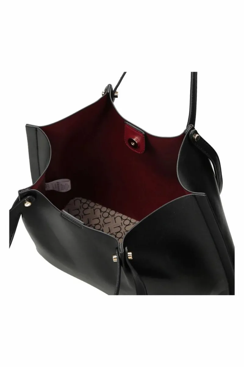 Torebki Nobo|Torebki Klasyczne>Nobo Duża Torebka Shopperka M0100-C020 Czarna