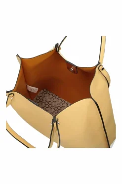 Sale Duża Torebka Shopperka M0100-C002 Żółta Torebki Nobo|Torebki Klasyczne