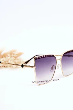 Hot Duże Okulary Przeciwsłoneczne V303 Gradient Czarny Okulary