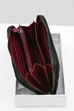 Portfele>Boto Duży Czarny Damski Portfel