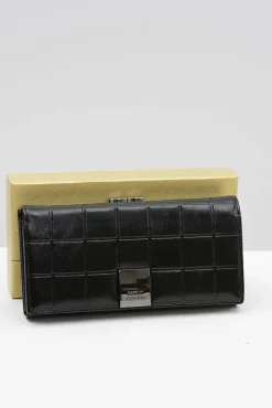 Portfele>Boto Duży Damski Czarny Portfel