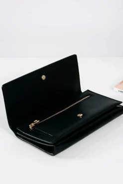 Discount Boto Duży Damski Czarny Portfel Do Ręki