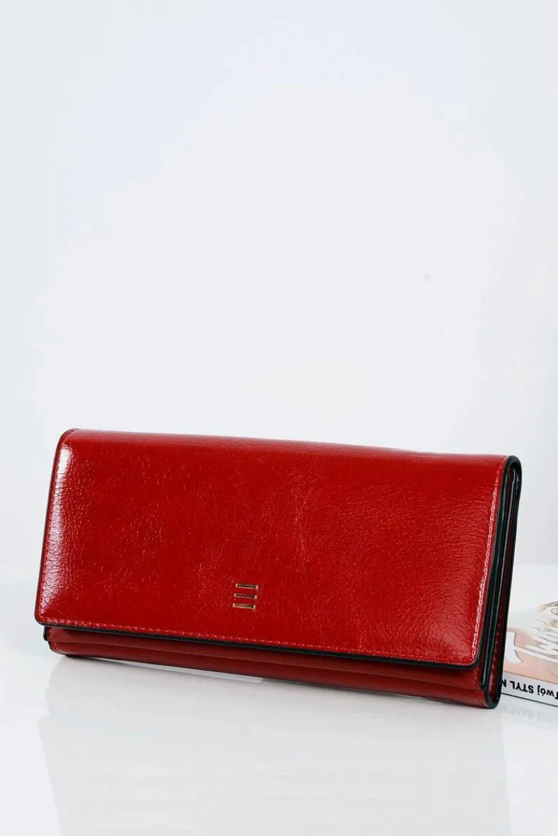 Discount Boto Duży Damski Czerwony Modny Portfel