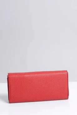 Online Boto Duży Damski Czerwony Portfel