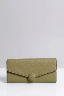Portfele>Boto Duży Damski Oliwkowy Portfel