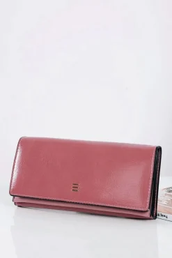 Portfele>Boto Duży Damski Różowy Modny Portfel
