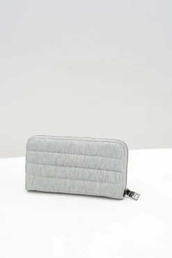 Online Duży Damski Szary Portfel DIANA&CO Portfele