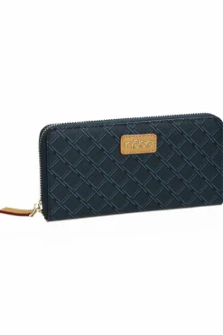 Nobo Duży Portfel Damski NPUR-F0080-C013 Granatowy