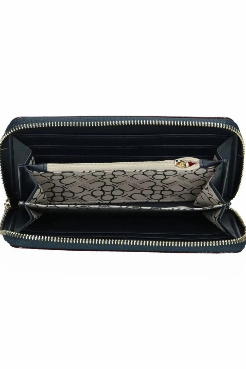 Nobo Duży Portfel Damski NPUR-F0080-C013 Granatowy